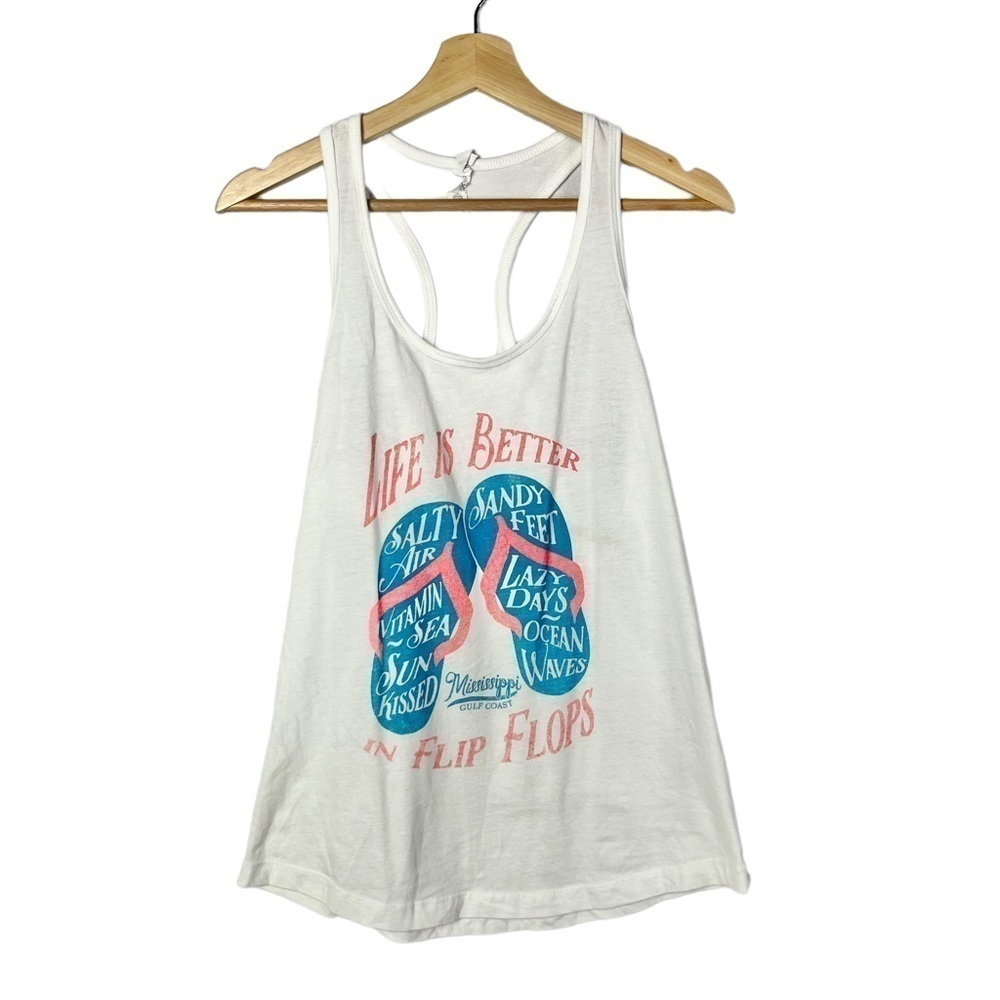 Boutique Life is Better Mississippi Tourist Tank Top L